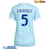 Juventus Manuel Locatelli #5 Replica Away Shirt Ladies 2025-26 Short Sleeve